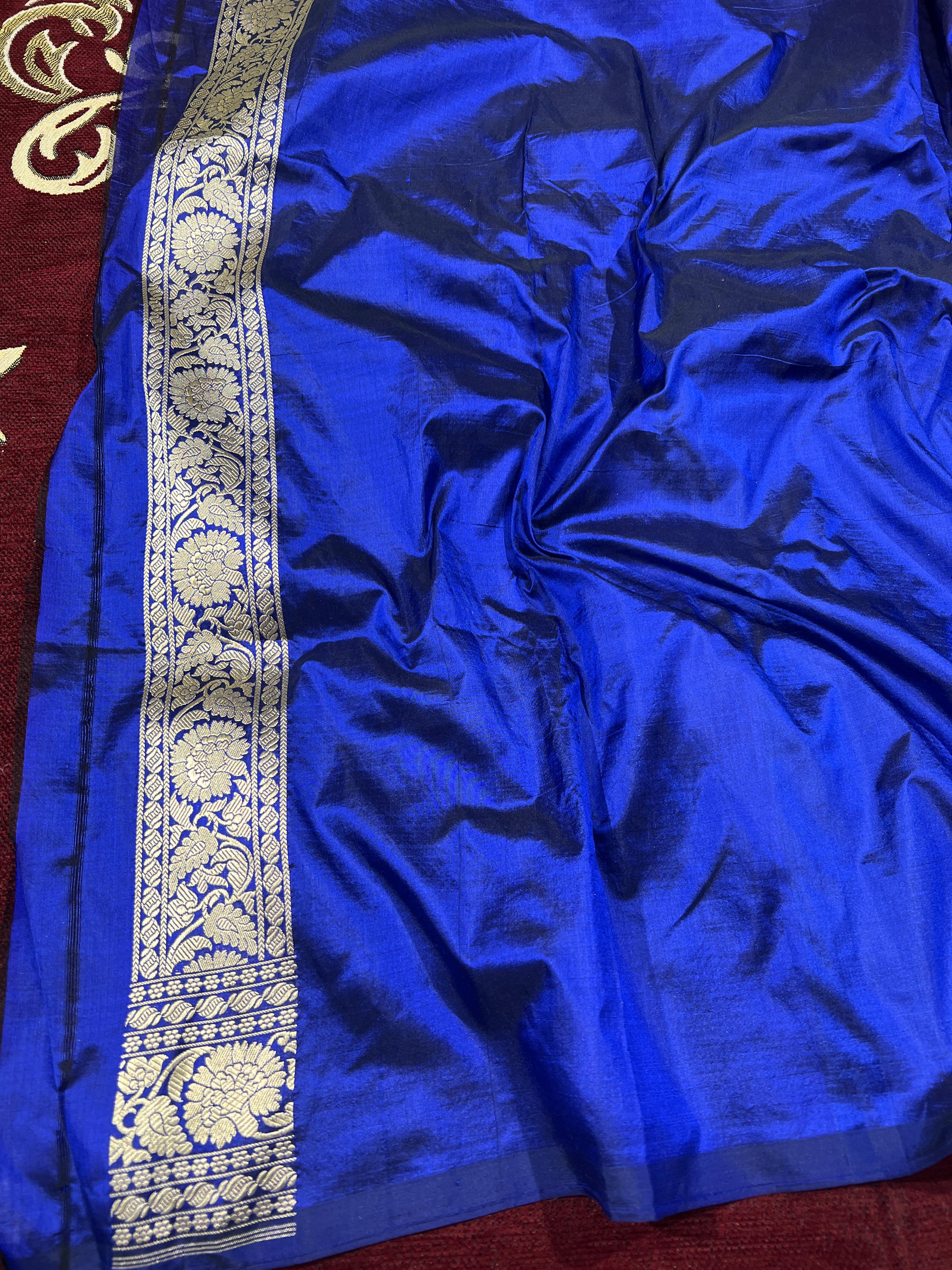 Pure Banarasi silk saari