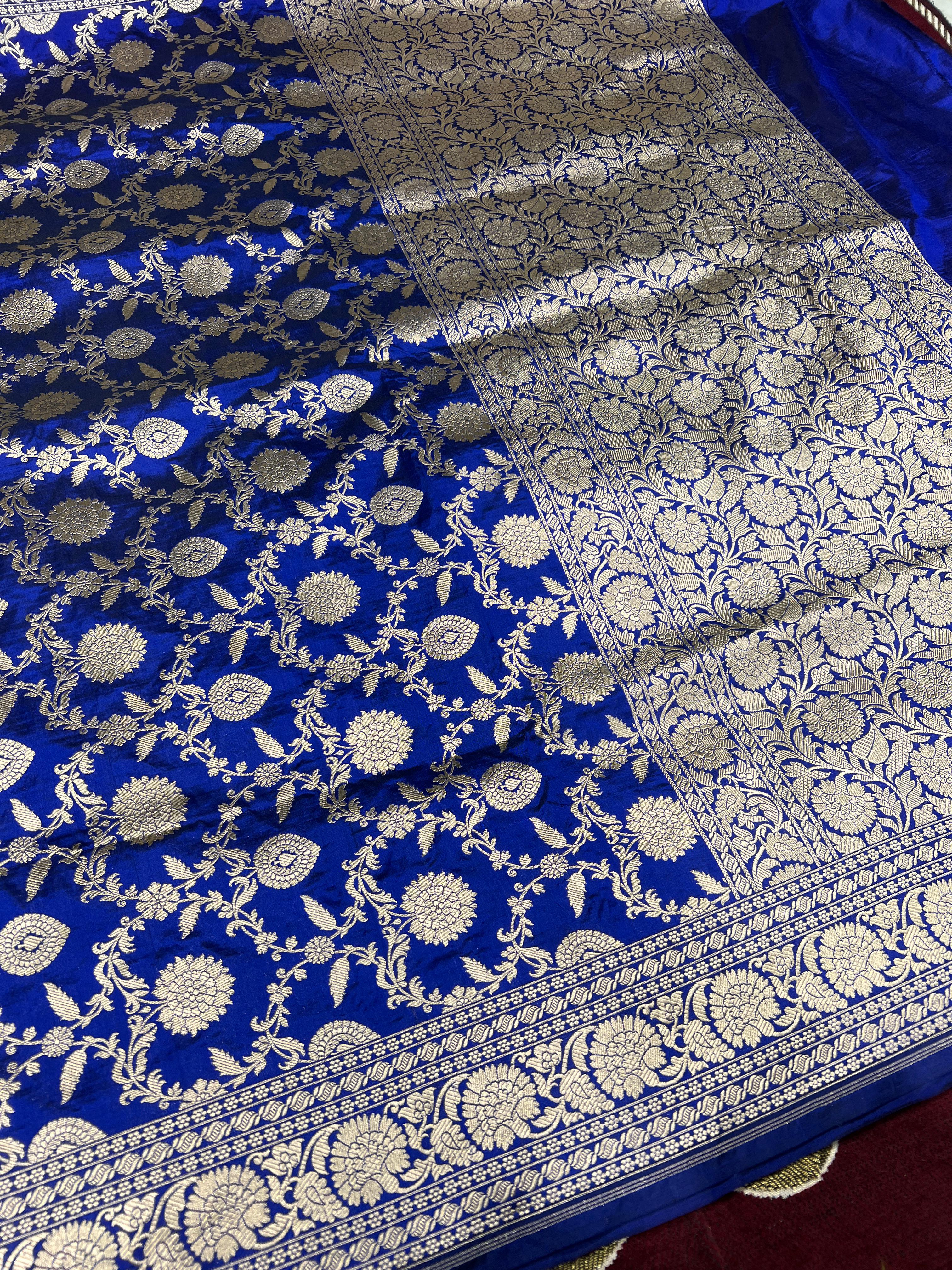 Pure Banarasi silk saari