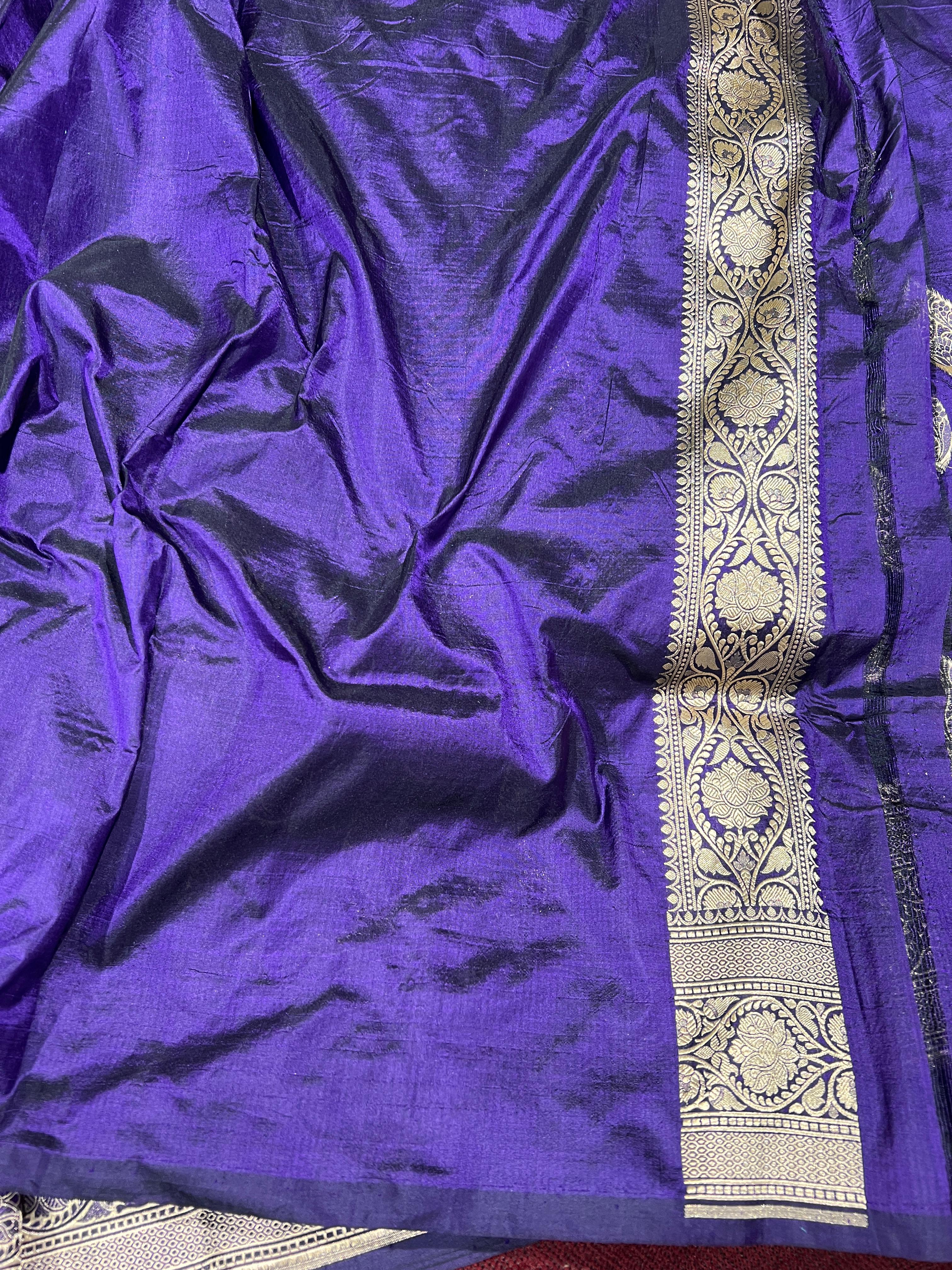 Pure Banarasi silk saari