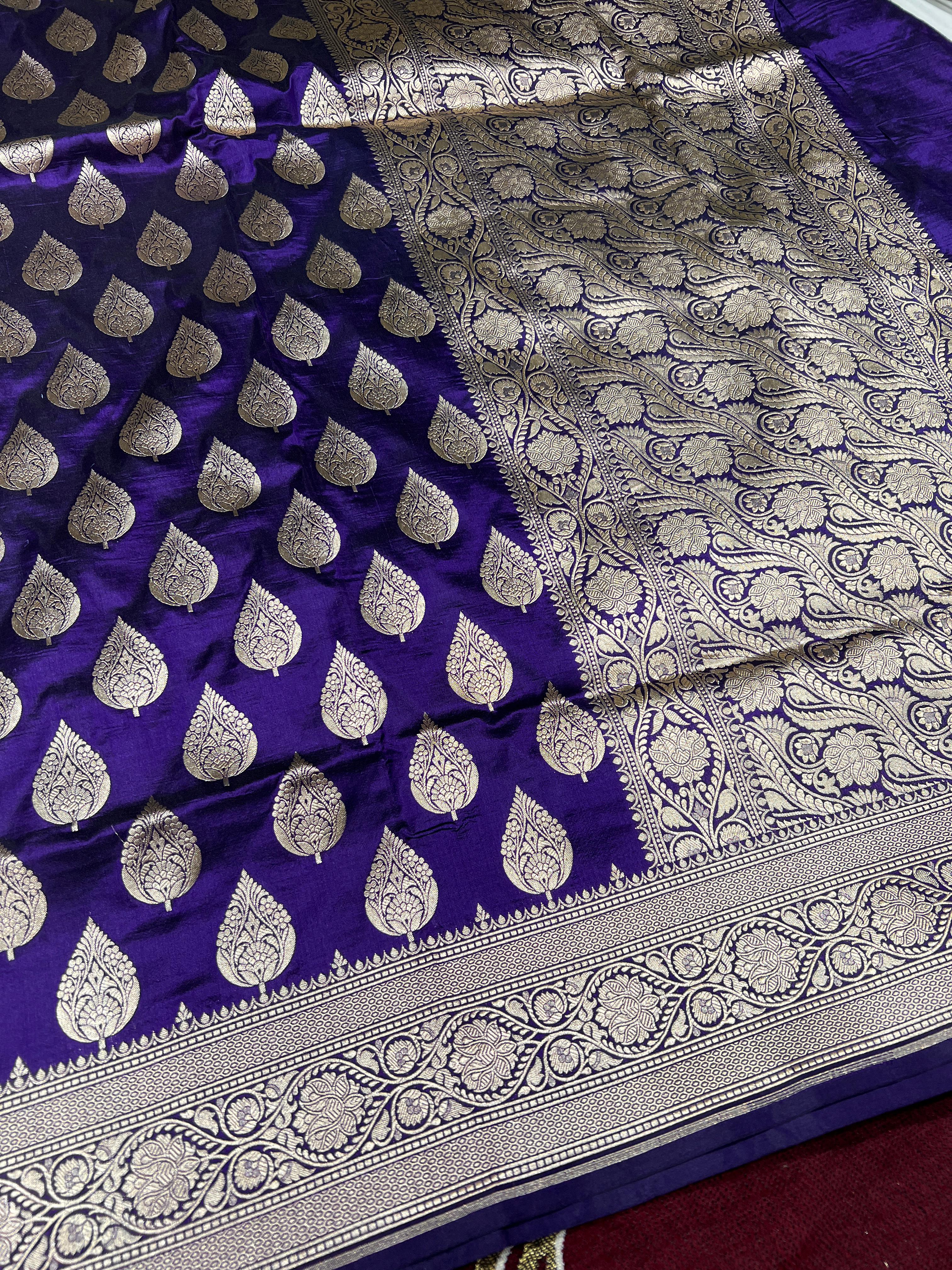Pure Banarasi silk saari