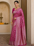 Dhup chawn pure silk Banarasi saari