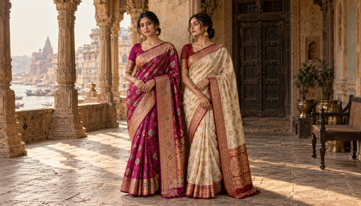 Six months, one saree