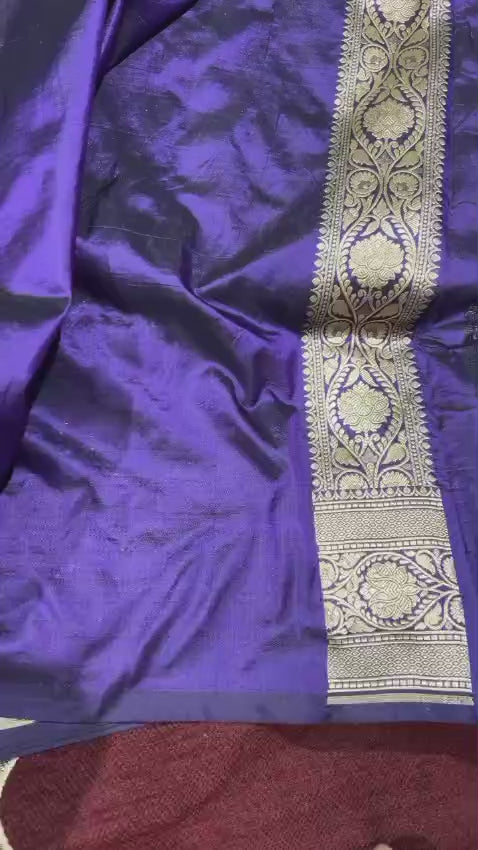 Pure Banarasi silk saari