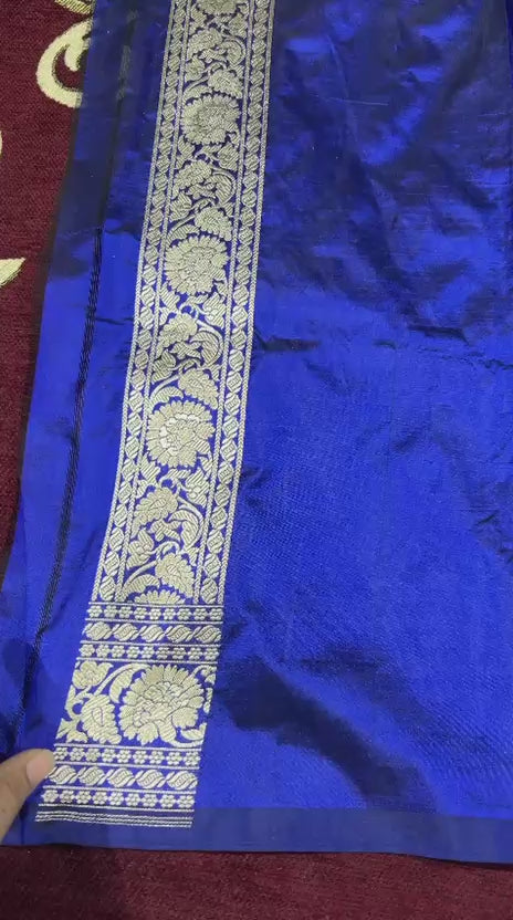 Pure Banarasi silk saari